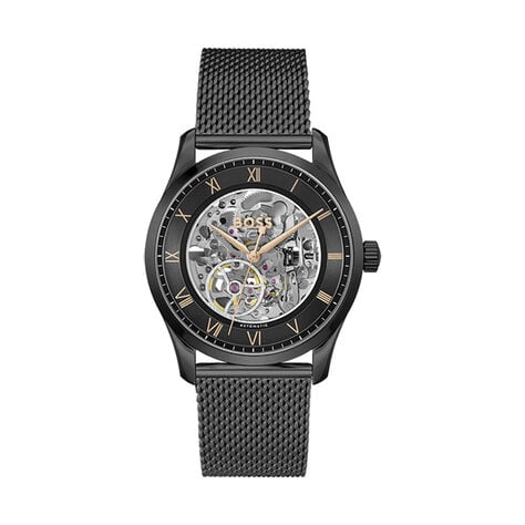 Montre Boss Principle Skeleton Noir - Montres Homme | Histoire dOr